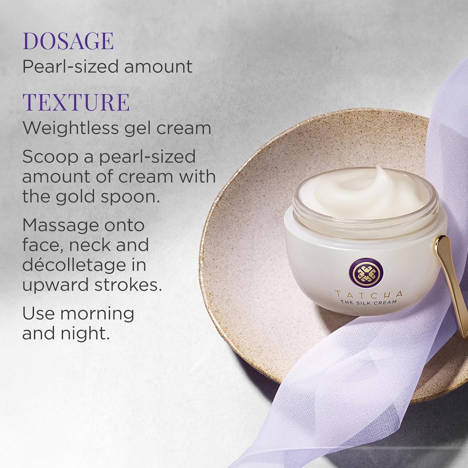 image:imageTATCHA ATCHA The Silk Cream TravelSized Mini LineSmoothing amp Firming Moisturizer Hydrate amp Smooth Combo Dry amp Aging Skin50 ML
