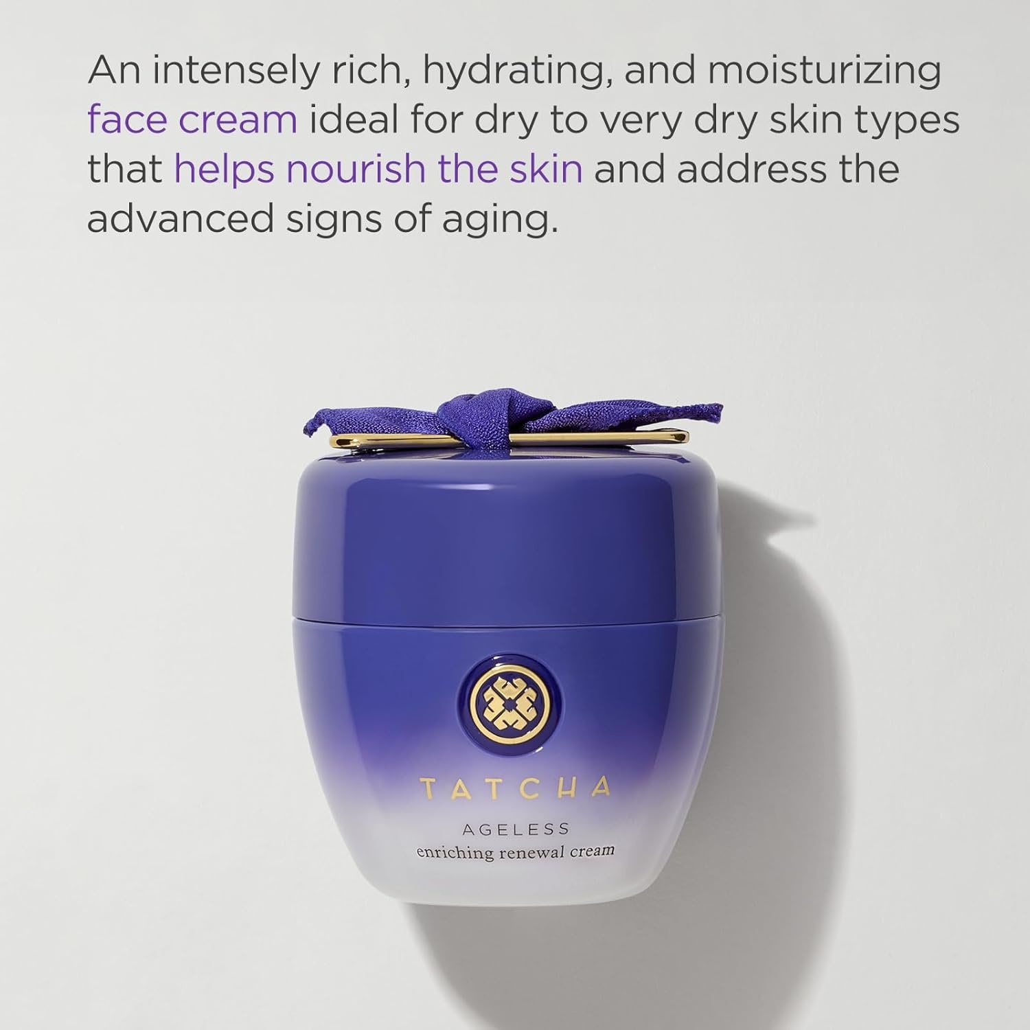 image:imageTATCHA Ageless Enriching Renewal Cream Moisturizing Skin Cream for Firmer Skin to Reduce Appearance of Fine Lines and Wrinkles 55 ml 186 oz