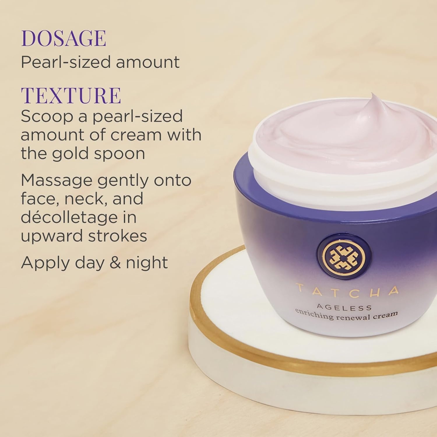 image:imageTATCHA Ageless Enriching Renewal Cream Moisturizing Skin Cream for Firmer Skin to Reduce Appearance of Fine Lines and Wrinkles 55 ml 186 oz