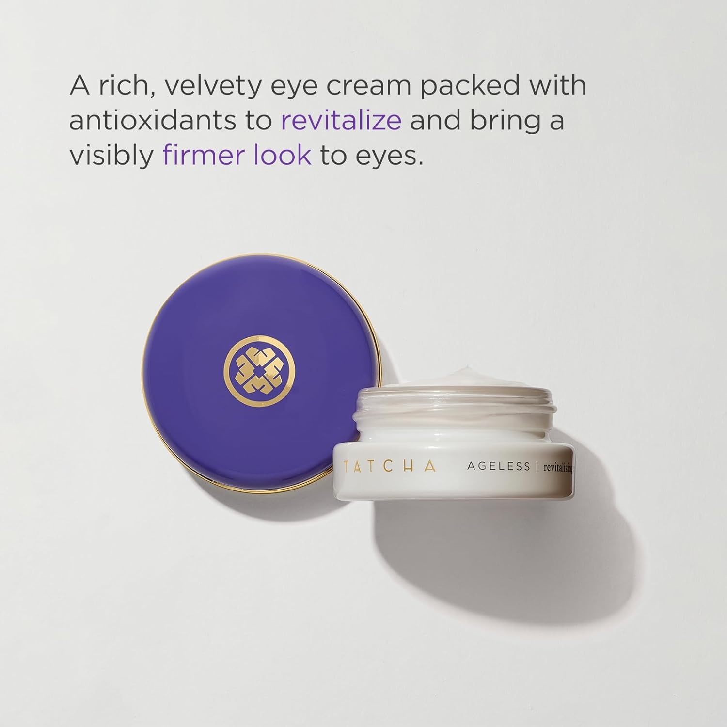 image:imageTATCHA Ageless Revitalizing Eye Cream CrueltyFree Cream to Reduce Appearance of Fine Lines Dark Circles and Puffiness 15 ml 05 oz