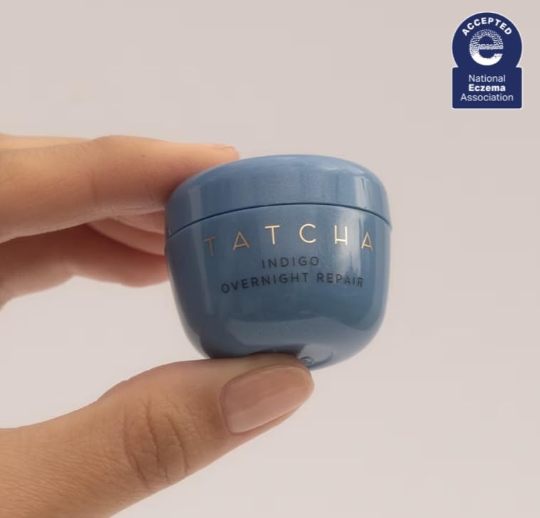 image:imageTATCHA Indigo Overnight Repair Serum Treatment Fragrance Free Night Cream15 ml