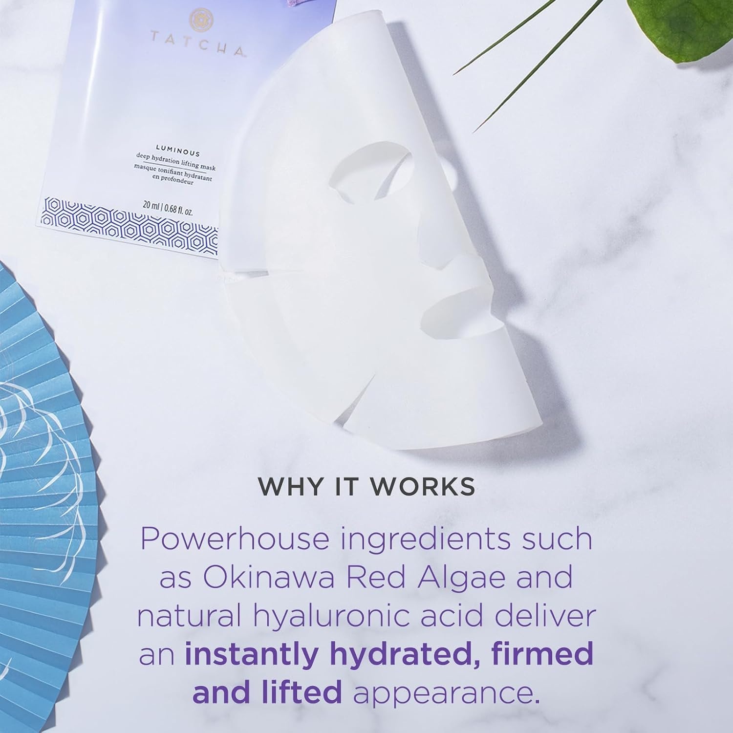 image:imageTATCHA Luminous Deep Hydration Lifting Mask Single Use Mask for Luminous Skin1