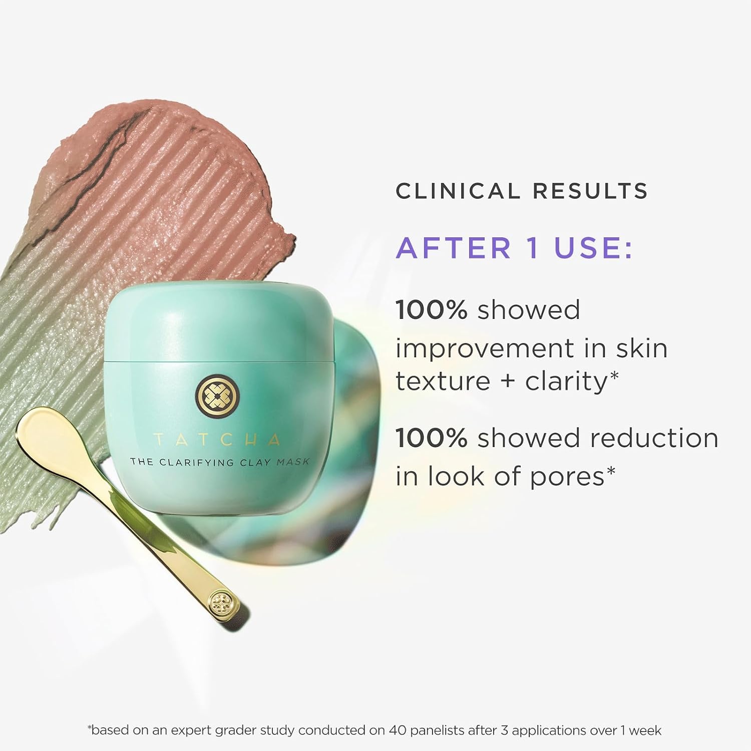 image:imageTATCHA The Clarifying Clay Mask Exfoliating Pore Treatment Creates a Warming Sensation To Open amp Purify Pores 50 ml 17 oz