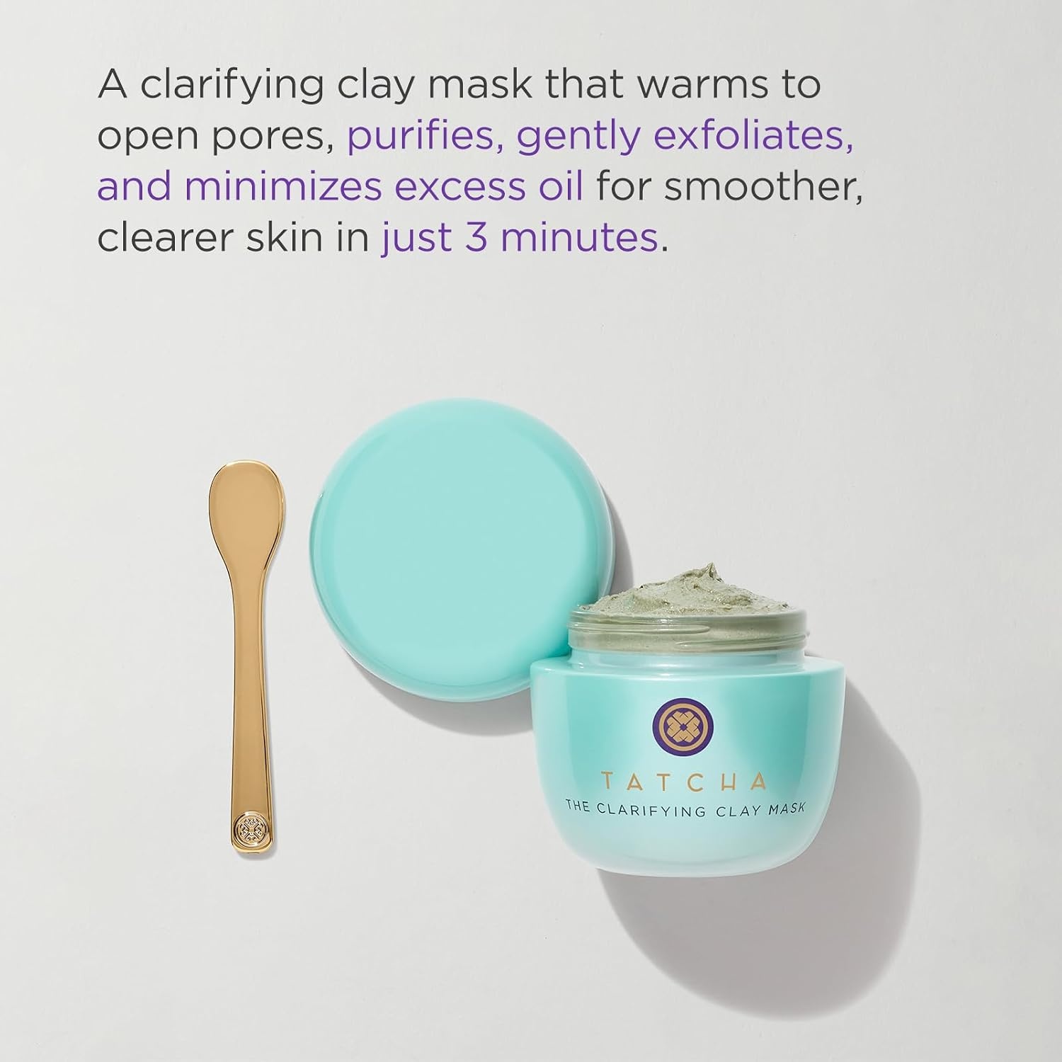 image:imageTATCHA The Clarifying Clay Mask Exfoliating Pore Treatment Creates a Warming Sensation To Open amp Purify Pores 50 ml 17 oz