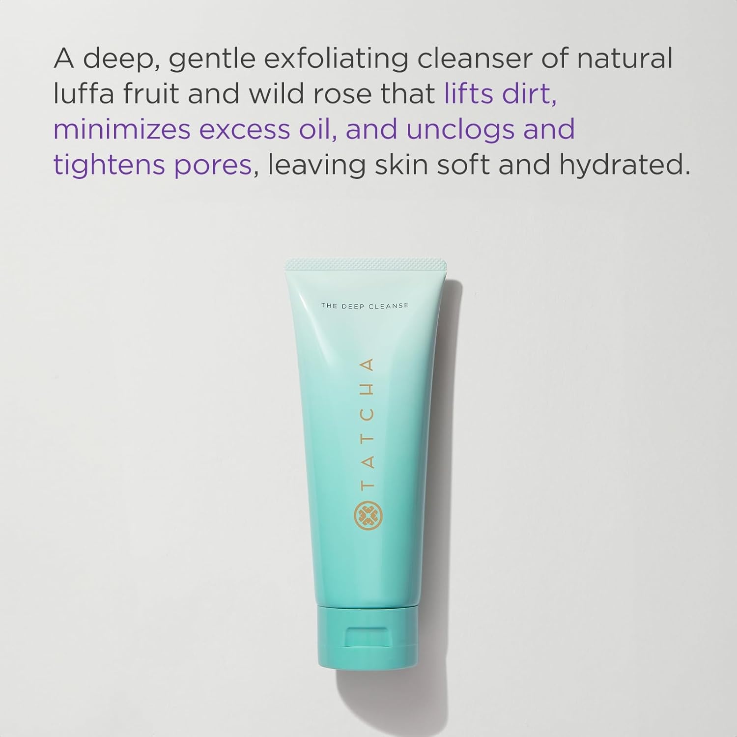 image:imageTATCHA The Deep Cleanse Deep Gentle Exfoliating Cleanser Lifts Dirt Minimizes Excess Oil amp Unclogs amp Tightens Pores5 Fl Oz Pack of 1