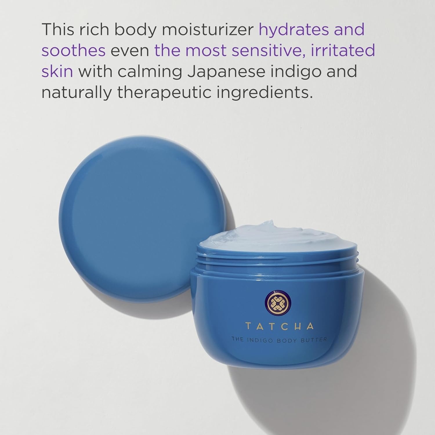 image:imageTATCHA The Indigo Body Butter Soothing Silk Body Cream for Skin Dryness amp Eczema 200 ml 68 oz