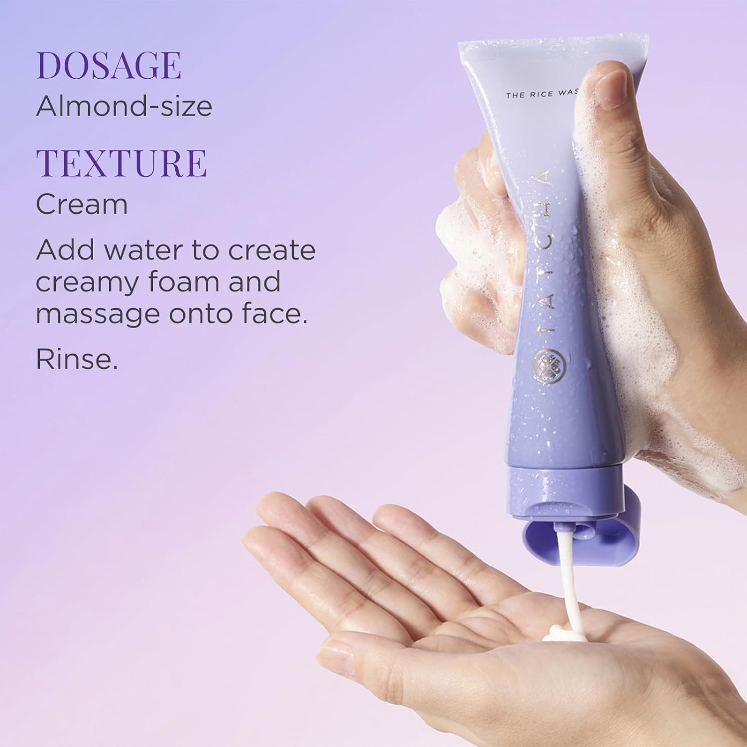 image:imageTATCHA The Rice Wash Soft Cream Facial Cleanser Wash Away Buildup Without Stripping Skin For A Soft Luminous Complexion50ml