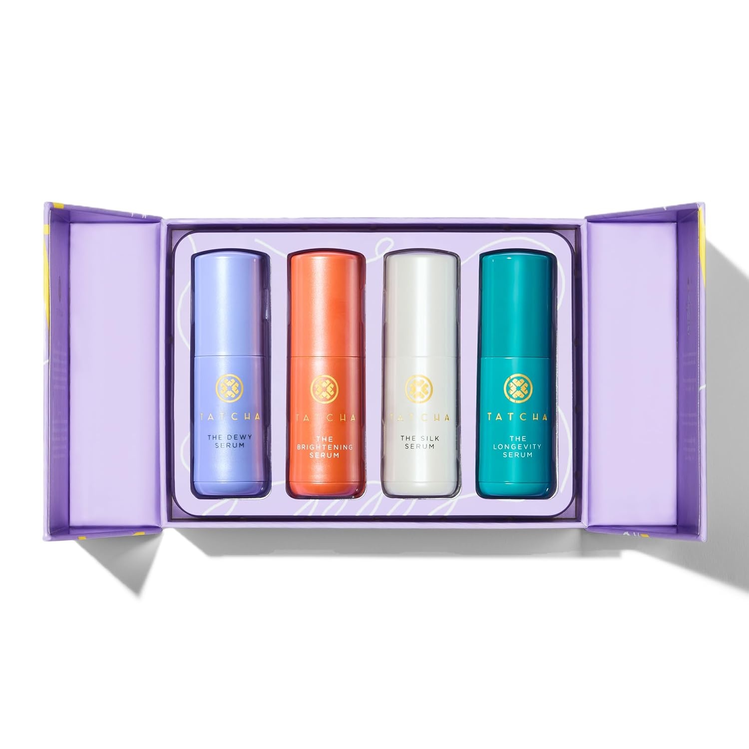 image:imageTATCHA The Serum Discovery Set Gift Set The Brightening Dewy Longevity and Silk Serums 132 Value