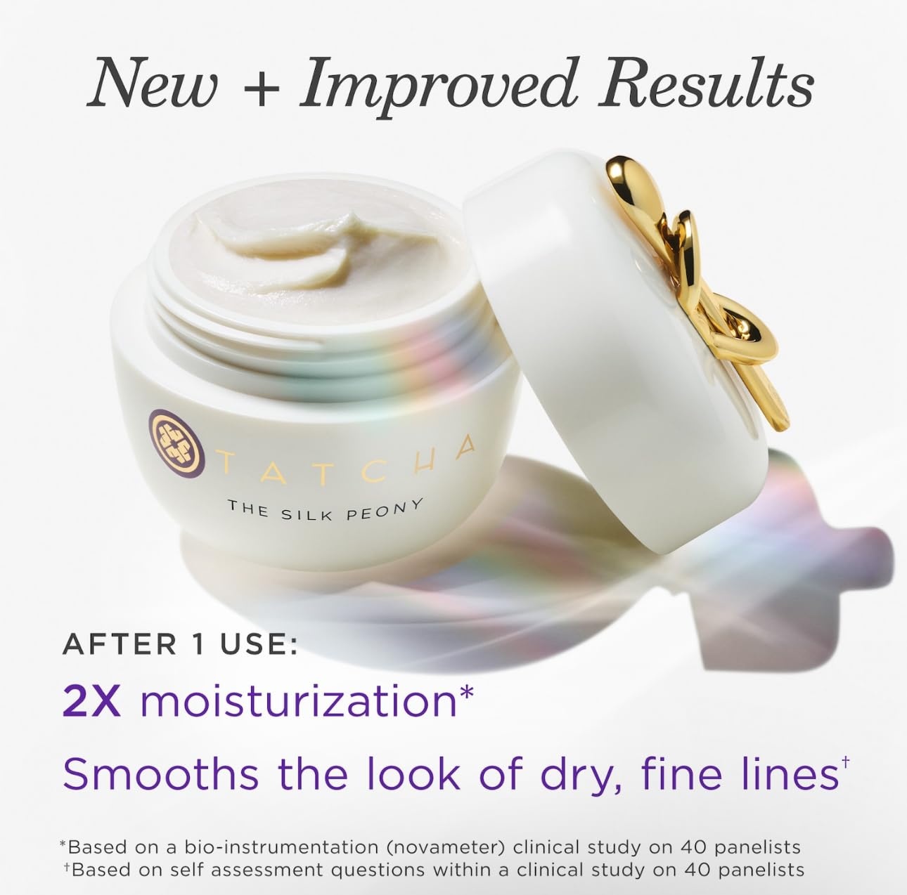 image:imageTATCHA The Silk Peony Melting Under Eye Cream Hydration with LineSmoothing Eye Cream for Wrinkles and Hydration 15 ml 05 oz1 Count Pack of 1