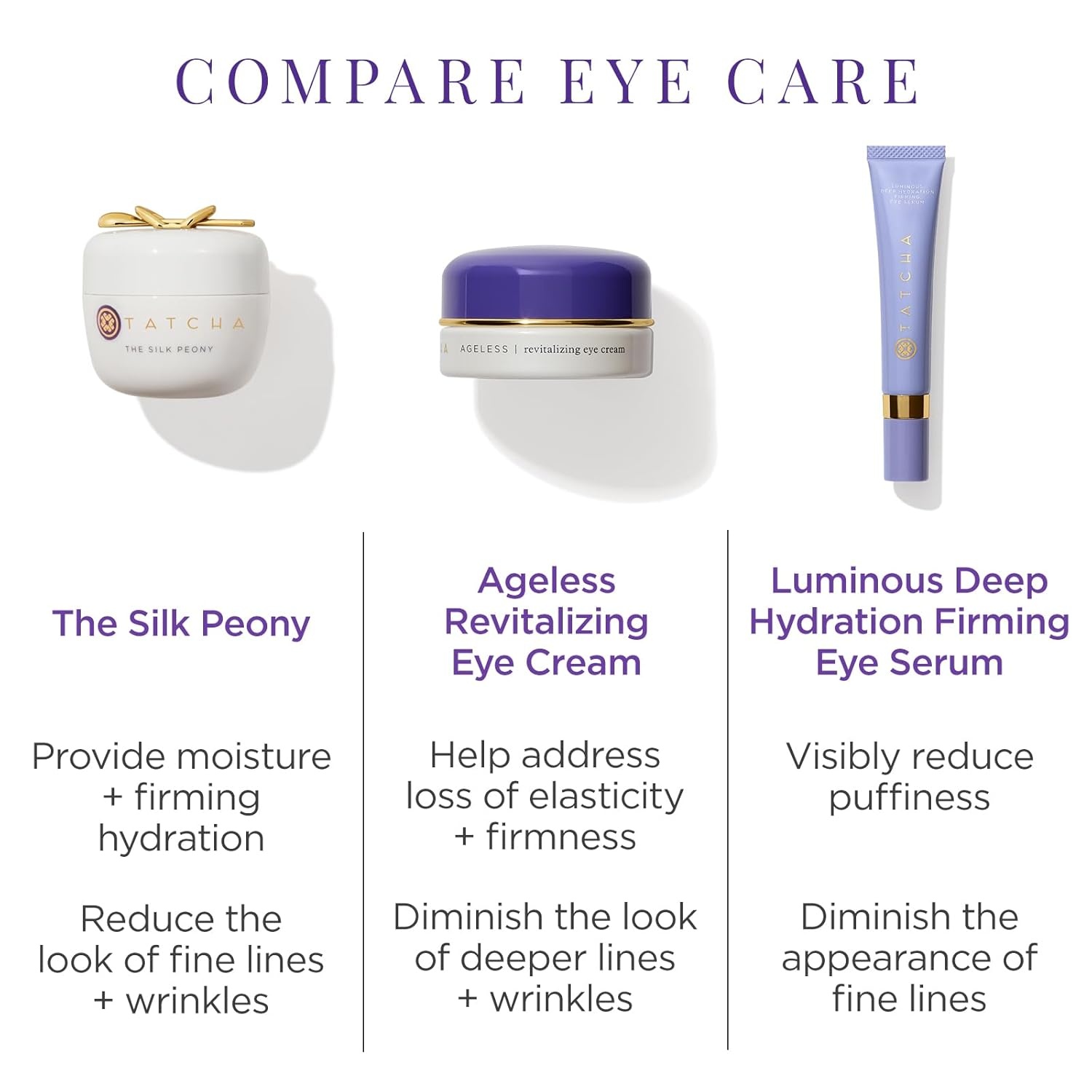 image:imageTATCHA The Silk Peony Melting Under Eye Cream Hydration with LineSmoothing Eye Cream for Wrinkles and Hydration 15 ml 05 oz1 Count Pack of 1