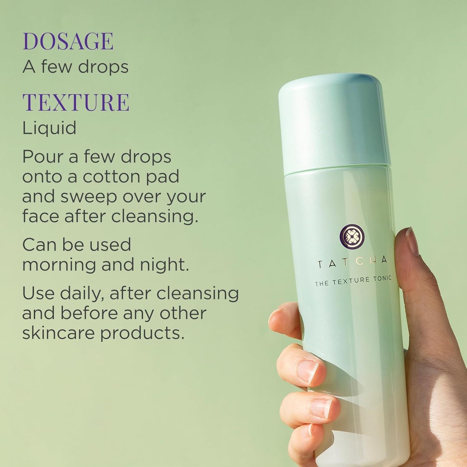 image:imageTATCHA The Texture Tonic Liquid Exfoliating Treatment 150 ml 50 fl Oz