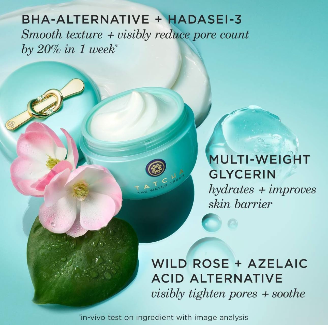 image:imageTATCHA The Water Cream Cream Moisturizer for Face Optimal Hydration For Pure Poreless Skin50ml