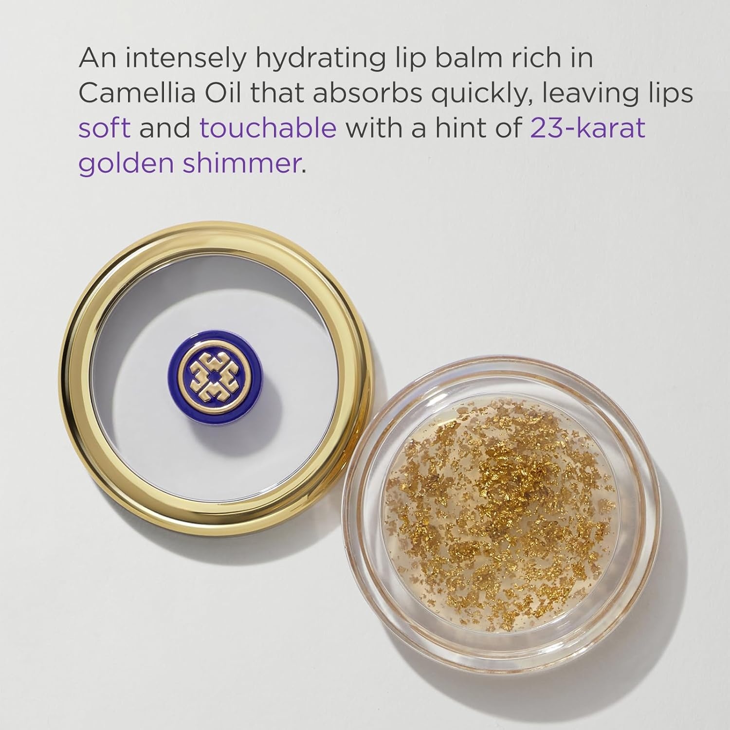image:imageTatcha Camellia Gold Spun Lip Balm Nourishing amp Intensely Hydrating 6 G 021 oz