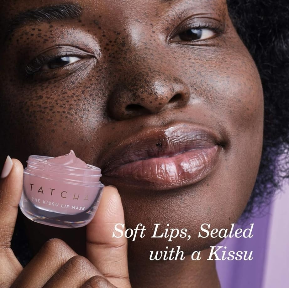 image:imageTatcha Kissu Lip Mask Overnight Lip Mask Visibly Plumps and Softens for Lush Lips 90 G 032 oz031 Ounce Pack of 1