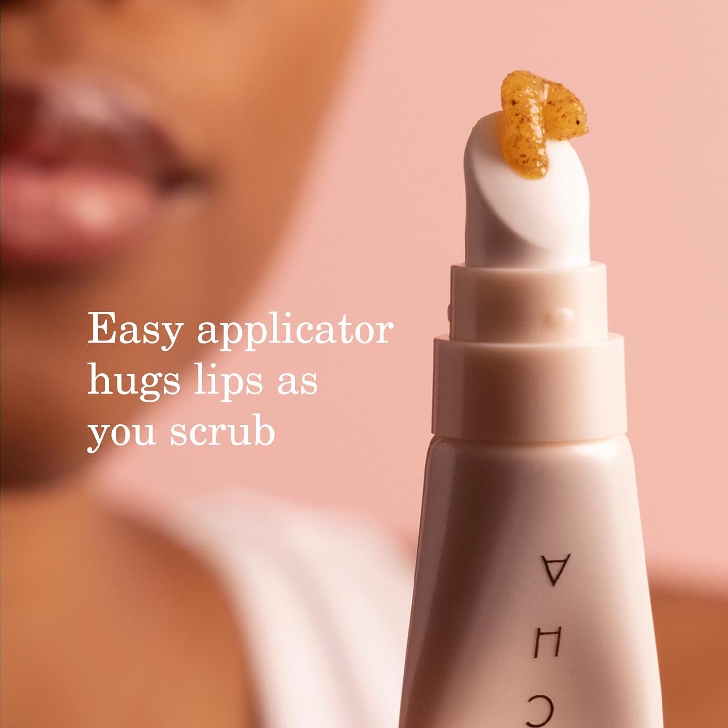 image:imageTatcha Kissu Lip Scrub Moisturizing Lip Exfoliant with Peach Seed Scrub for Polish Smooth Lips