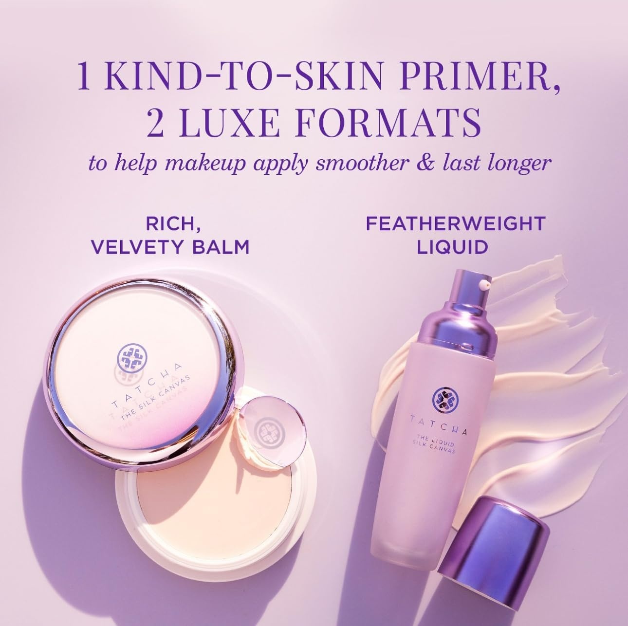image:imageTatcha Liquid Silk Canvas Weightless OilFree Liquid Silk Face Primer 30 ml 1 oz1 Ounce Pack of 1