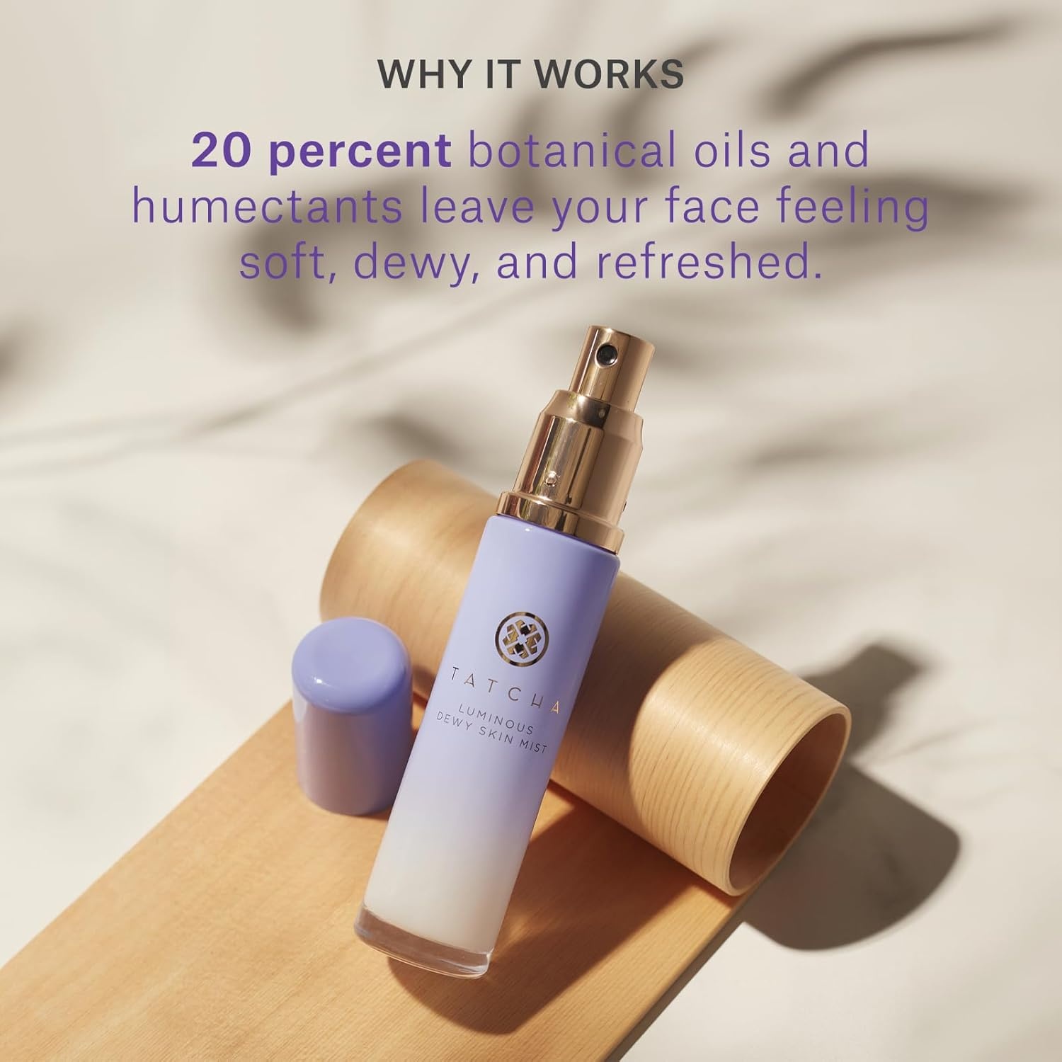 image:imageTatcha Luminous Dewy Skin Mist 2in1 Hydrator amp Finishing Spray with Hyaluronic Acid for a Dewy Glow 135 oz135 Fl Oz Pack of 1