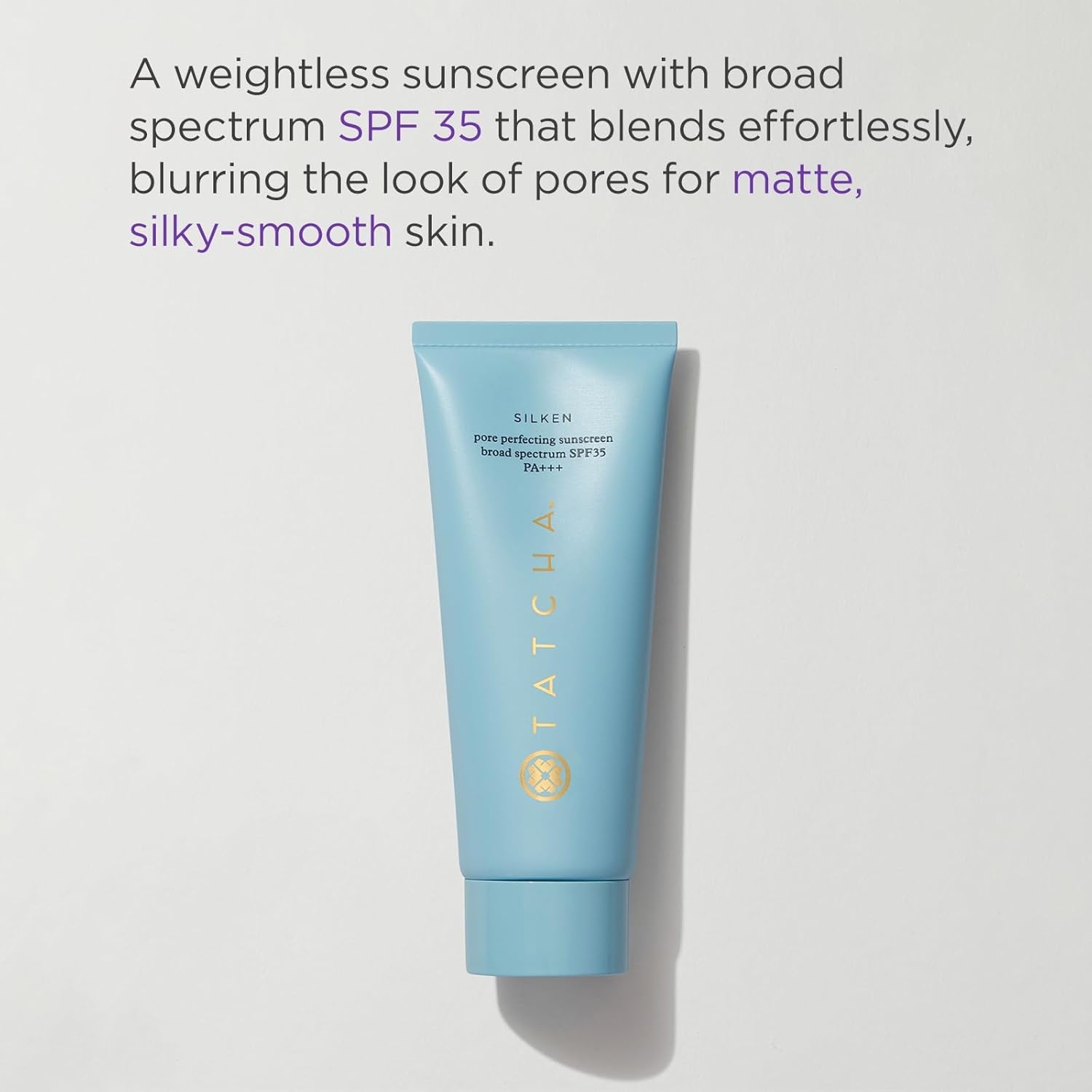 image:imageTatcha Silken Pore Perfecting Sunscreen SPF 35 Lightweight Sunscreen with Matte Finish and UVAUVB Protection 60 ml 2 oz