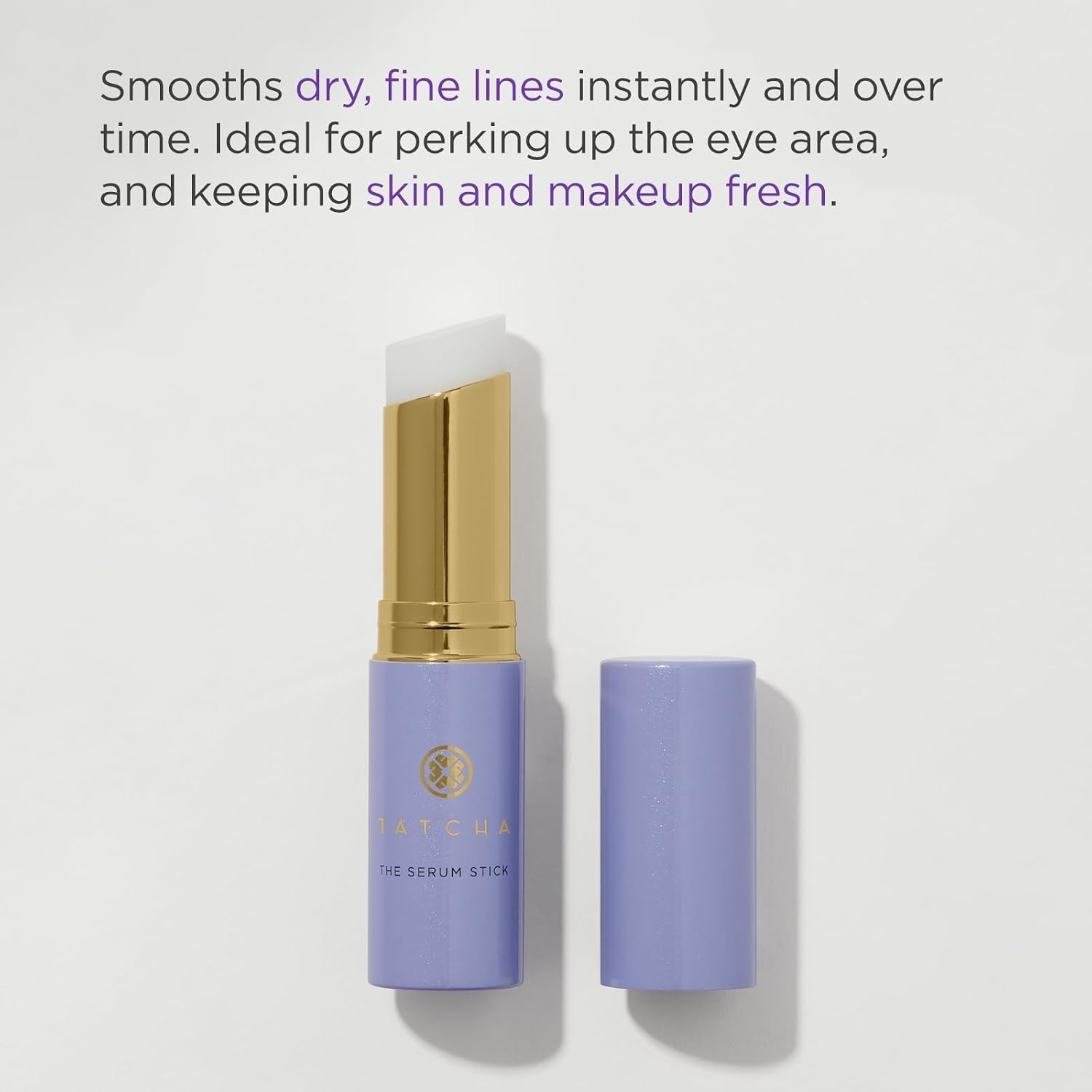 image:imageTatcha The Serum Stick Smooth Dry Fine Lines Instantly Face amp Eye Brightener Stick 8 G 028 oz028 Ounce Pack of 1