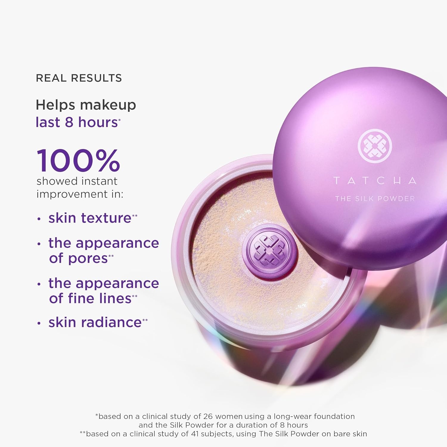 image:imageTatcha The Silk Powder Protective Setting Powder Helps Makeup Last Longer Blurs Pores amp Provides a Translucent SoftRadiant Finish 20 G 07 oz