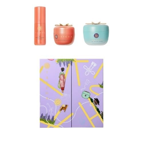 image:imageTATCHA Clear Pores Bright Skin Set Gift Set The Water Cream The Brightening Eye Cream and The TravelSized Brightening Serum 170 Value