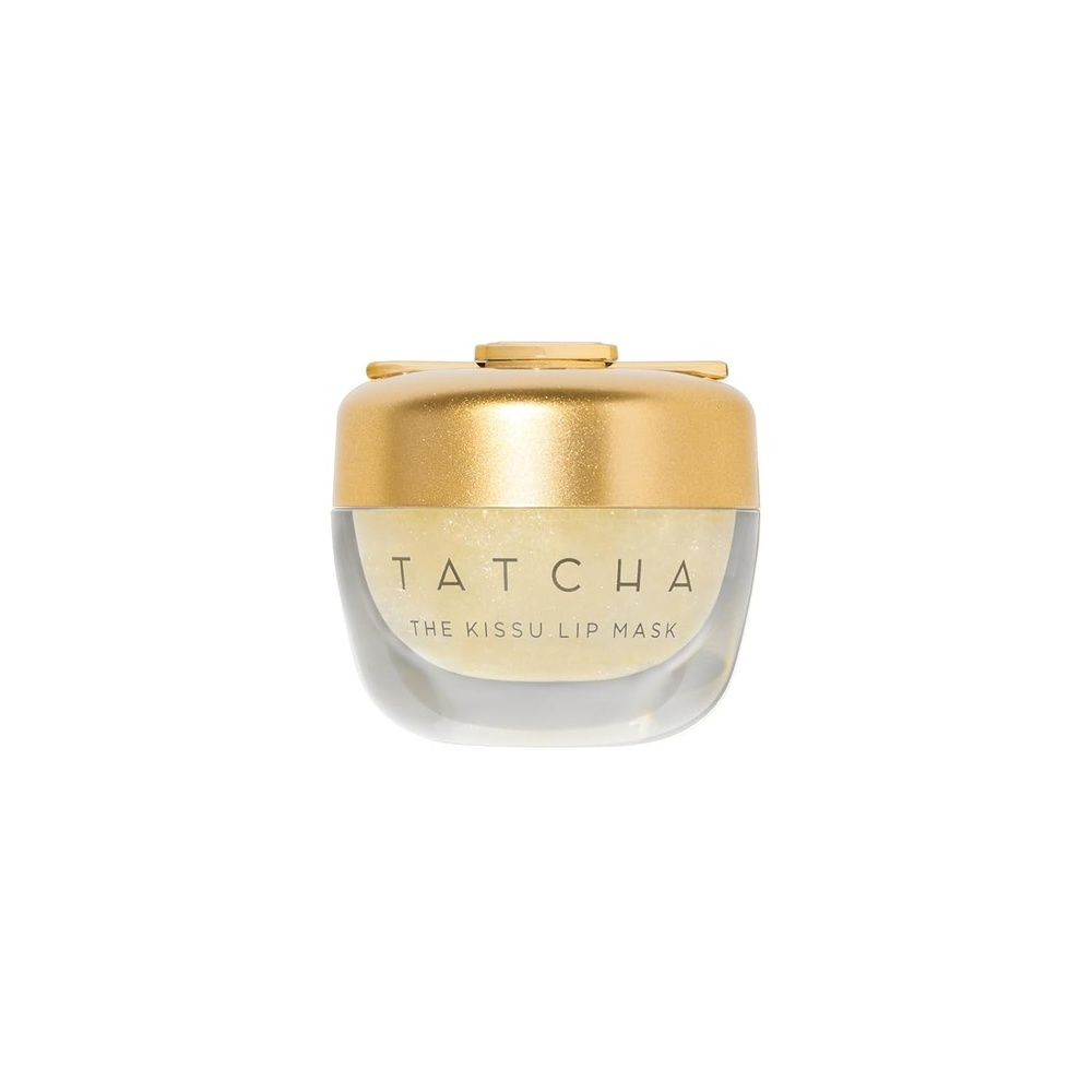 image:imageTATCHA The Kissu Gold Leaf Lip Mask LimitedEdition Restorative Shimmery Lip Mask Visibly Plumps and Softens for Lush Lips