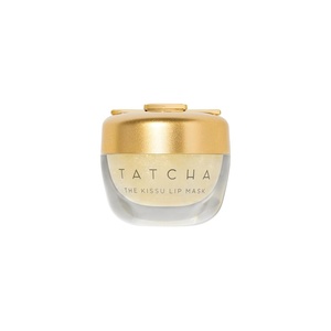 TATCHA The Kissu Gold Leaf Lip Mask | Limited-Edition Restorative Shimmery Lip Mask – Visibly Plumps and Softens for Lush Lips