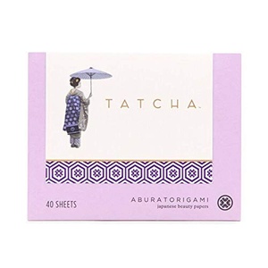 Tatcha Aburatorigami Blotting Papers: 100% Natural Abaca Leaf & Gold Flakes Absorb Excess Oil (40 Pack)(40 Count (Pack of 1))