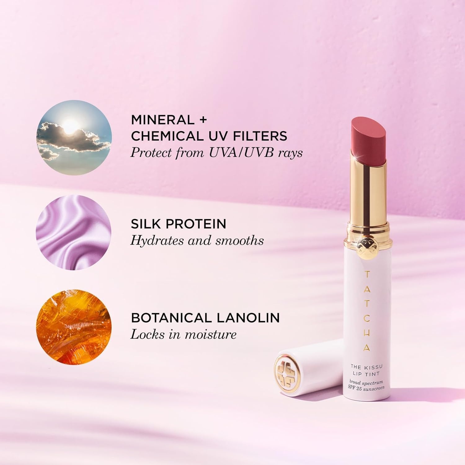 image:imageTATCHA The Lip Ritual Set The Kissu Lip Scrub Treatment amp Lip Tint Smooth Hydrate and Protect Lips 102 Value