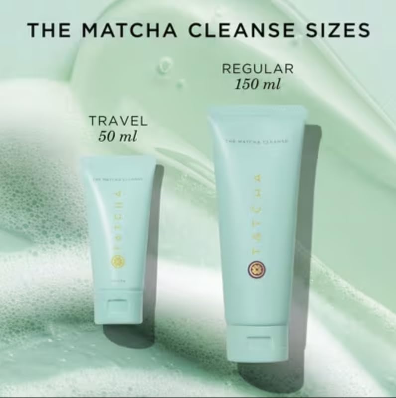 image:imageTATCHA The Matcha Cleanse TravelSized Mini Daily Clarifying Gel Cleanser Decongests Pores and Balances Oil For Primed ShineFree Skin 50 ml 17 fl oz50 ML