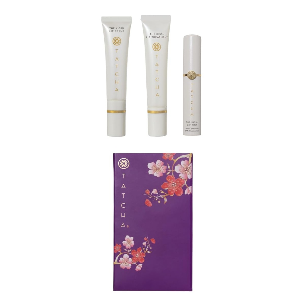 image:imageTATCHA The Lip Ritual Set The Kissu Lip Scrub Treatment amp Lip Tint Smooth Hydrate and Protect Lips 102 Value